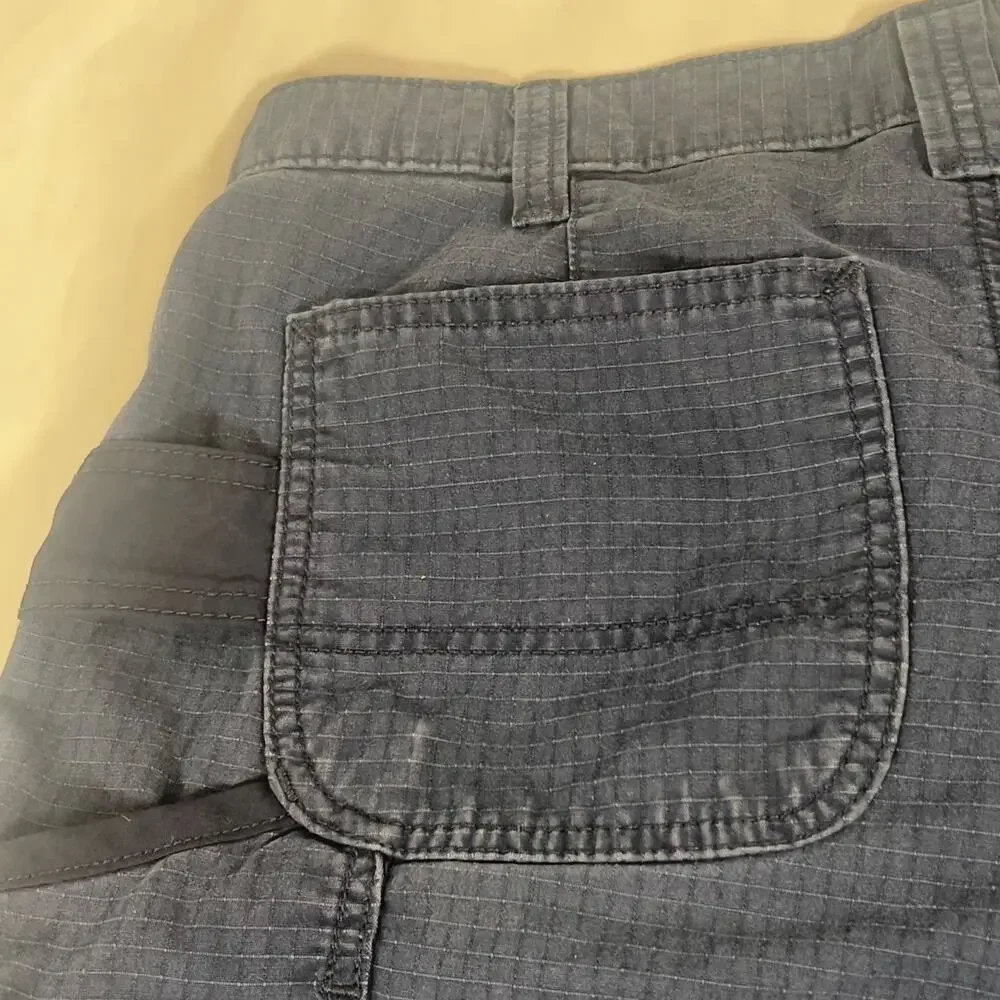 Carhartt Women's Navy Blue Sz 10 Utility Carpenter Work Cargo Shorts 104010-NVY
